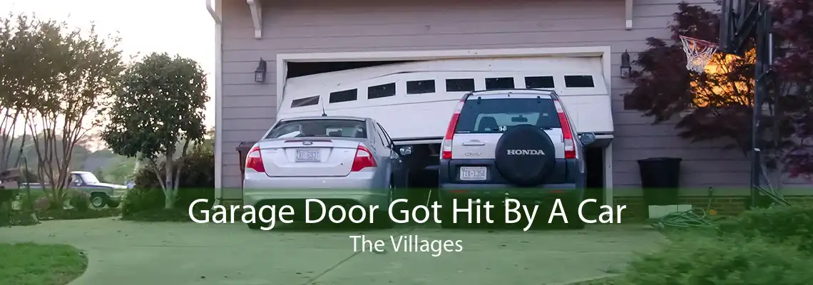 Garage Door Got Hit By A Car The Villages