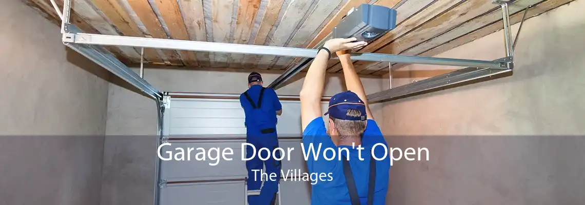 Garage Door Won't Open The Villages