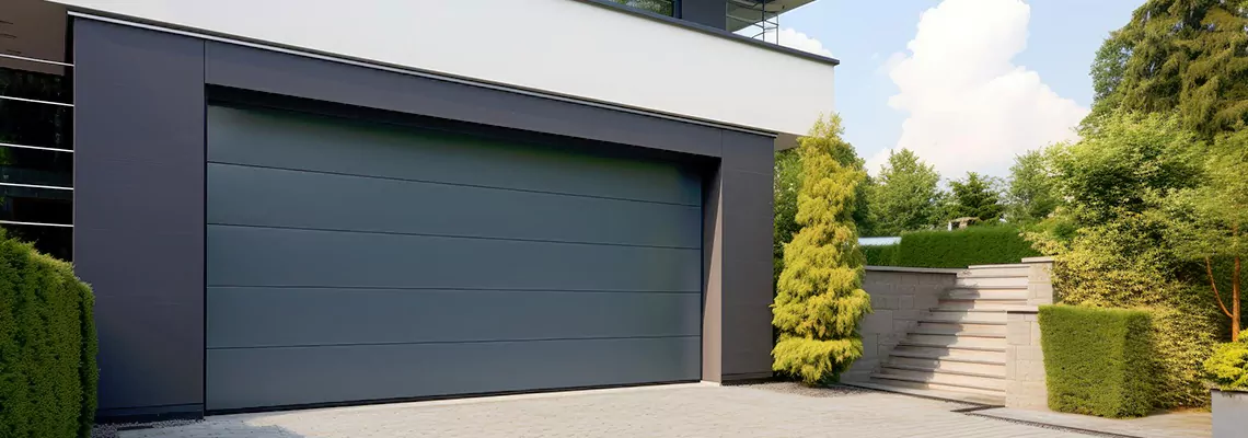 Haas Galvanized Steel Garage Door in The Villages, FL