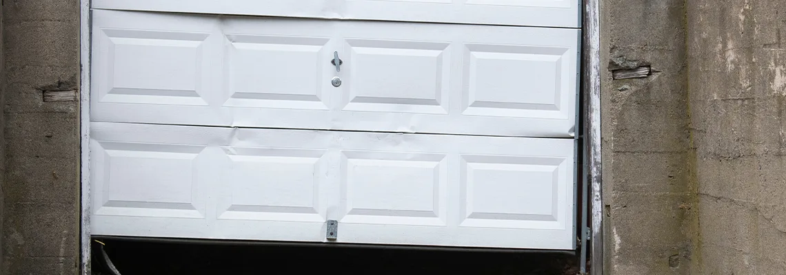 Garage Door Got Hit By A Car Dent Removal in The Villages, FL