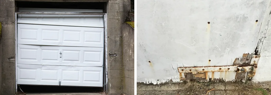 Rotten Commercial Garage Door Repair in The Villages, FL