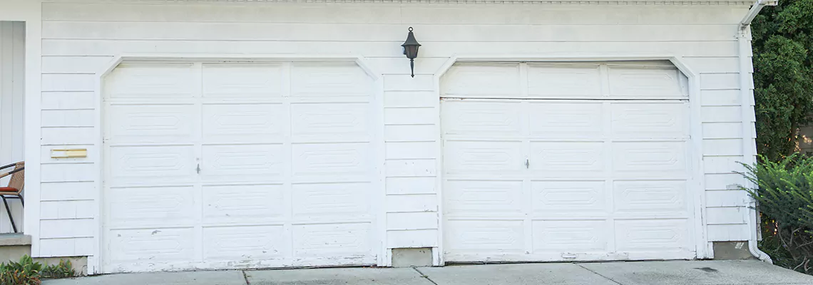 Roller Garage Door Dropped Down Replacement in The Villages, FL