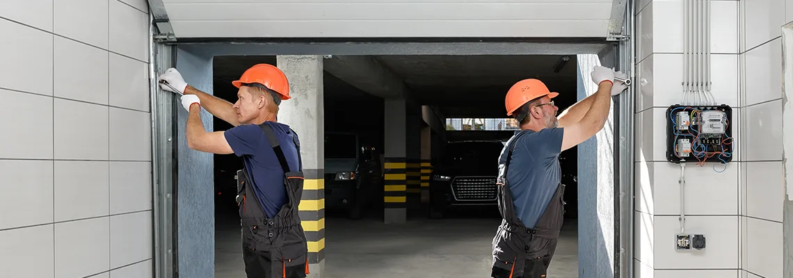 Wooden Garage Door Frame Repair in The Villages